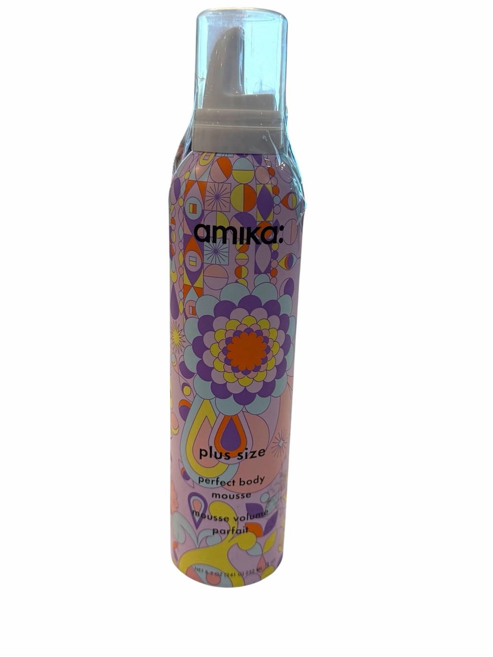 Amika Plus Size Perfect Body Mousse 8.5 oz Volumizing Fullness for Fine Hair